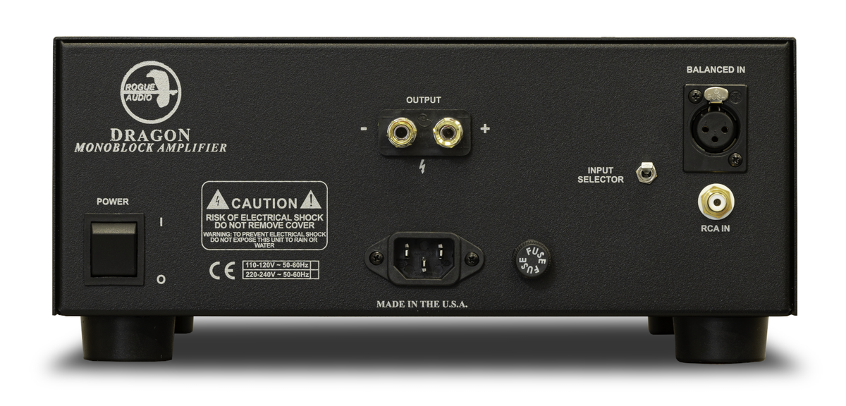 Rogue Audio DragoN Monoblock Power Amplifiers