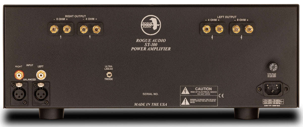 Rogue Audio Stereo 100 Power Amplifier