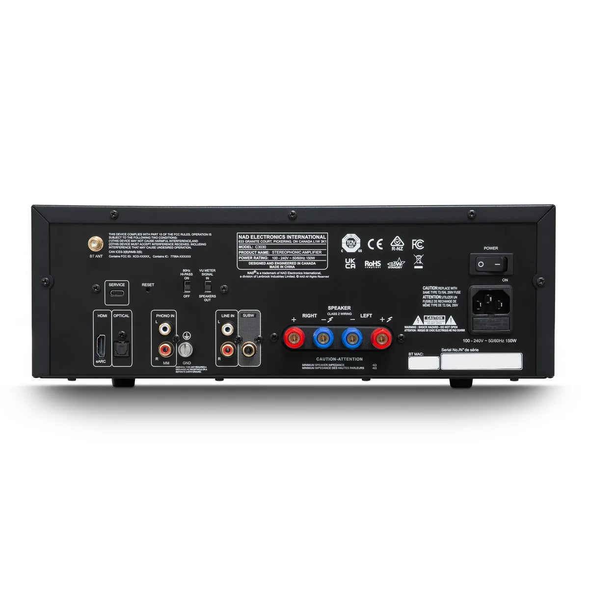 NAD C 3030 Stereo Integrated Amplifier